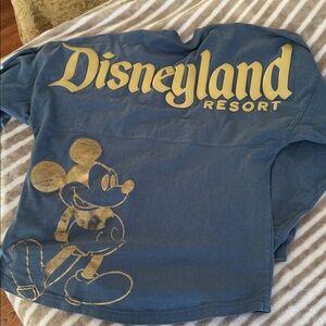 Disney Blue Sweatshirt with Yellow Icon